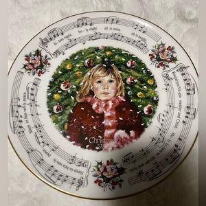 Royal Doulton Christmas Carols Silent Night 1983 Collectable Plate